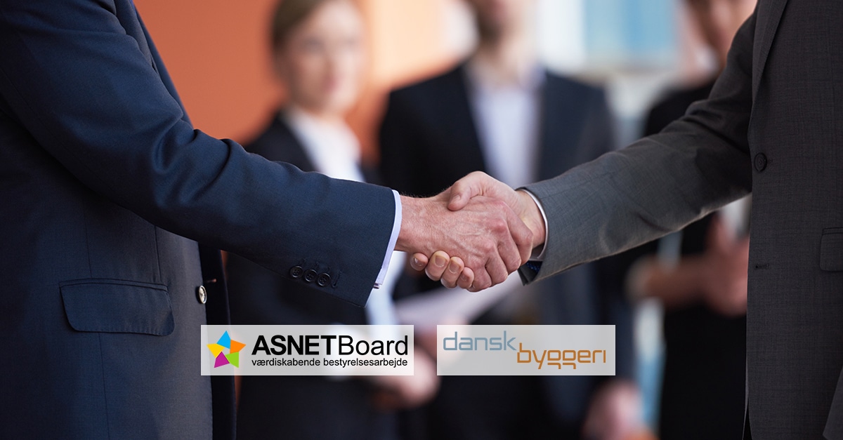 Samarbejde mellem Dansk Byggeri og ASNET Board
